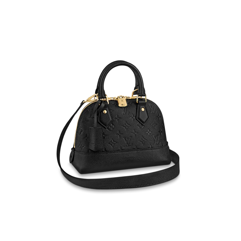 Louis Vuitton - Neo Alma BB Monogram Empreinte Leather Black - Price $