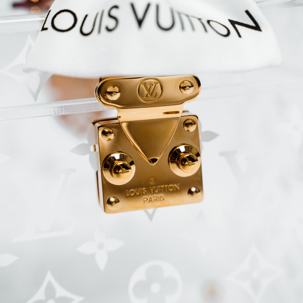 Louis Vuitton Cube Scott Box in Transparent