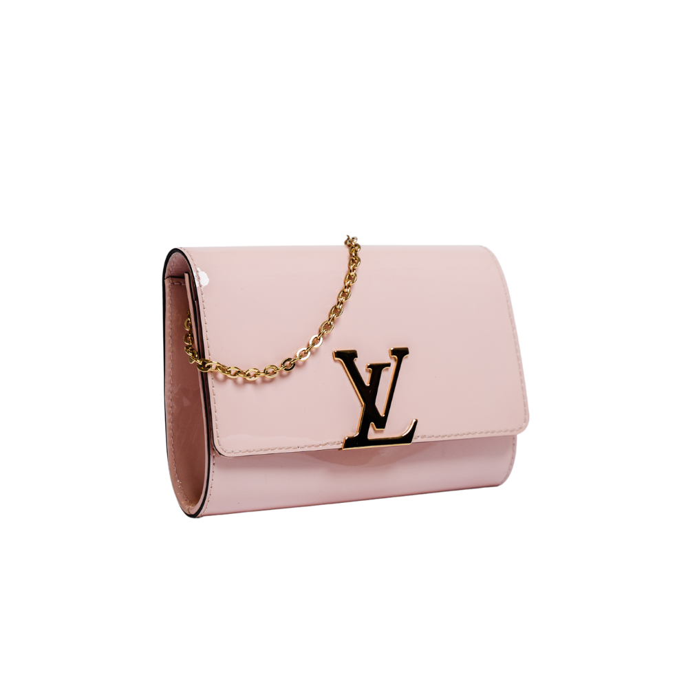 Louis Vuitton Louise Clutch PM Epi Light Pink SHW